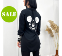 Подовжена жіноча блуза «Michelle» оптом | Норма і батал | Розпродаж моделі