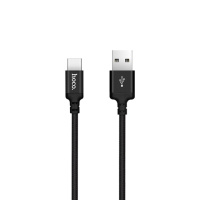 Кабель Hoco X14 USB to Type-C 1m black