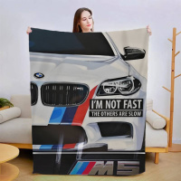 Плед 3D BMW M5 2960_B 13438 135х160 см