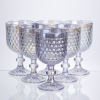 Набір келихів для вина 6 штук по 300 мл rainbow HP-19-253