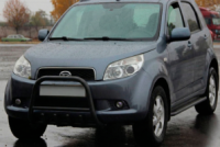 Передняя дуга QT006 Black (нерж.) для Daihatsu Terios 2006-2017 гг