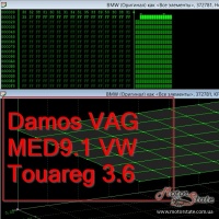 Damos VAG MED9.1 VW Touareg 3.6