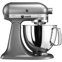 Миксер планетарный KitchenAid 5KSM150ECU ARTISAN, 4.83 л, серебристый