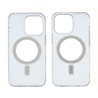 Чехол силиконовый Сlear Case MagSafe для Apple iPhone 13 Pro прозрачный