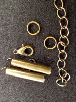 Набор для браслета. Цвет - бронза.