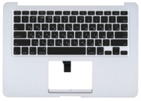 Клавіатура для ноутбука Apple MacBook Air (A1369) 2010+ Black, (Silver TopCase), RU (горизонтальний ентер)