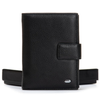 PODIUM Кошелек Classic Мужской кожа DR. BOND M1CK black