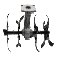 Насадка культиватор для мотокоси X-TREME YK-W004 26 мм : на 26 штангу, 9 шліців, ширина культивації 300мм, глибина 150мм