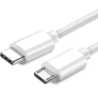 Кабель зарядний NNBILI Type-C — MicroUSB 0.3м 2.4A white