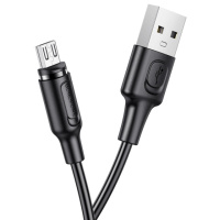 Кабель Borofone BX41 магнитный USB to MicroUSB 1m black