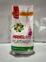 Стиральный порошок в пакете Ariel+Lenor Platinum Универсальный, 10KG.