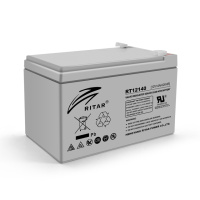 Аккумуляторная батарея AGM RITAR RT12140H, Gray Case, 12V 14.0Ah  ( 151 x 98 x 95 (101) ),4.2 kg Q4