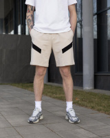 Шорти Pobedov Hype Бежевий