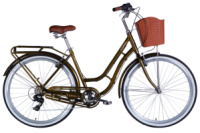 Велосипед AL 28« Dorozhnik CORAL Vbr FR рама-19» болотно-зелений 2025