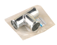 Переходник отопителя тройник (36x36х36 мм) трубка металлическая*