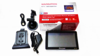 7” GPS навигатор Pioneer PI-712 - 8Gb / 800MHz / 256Mb / IGO + Navitel + CityGuide