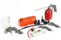 Якісний набір для пневмоінструменту AL-FA ALATK18 : кількість в наборі інструментів 18 шт