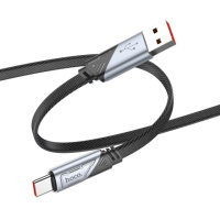 Кабель Hoco U119 USB to Type-C QC 27W 1.2m black