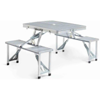 Складной алюминиевый стол для пикника со стульями Aluminum Picnic Table