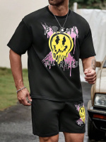 Комплект футболка та шорти ДТФ,якість Туреччина,молодіжний літній костюм