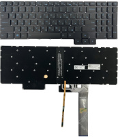 Клавіатура для ноутбука Lenovo Legion Y7000P R7000P 2020 2021 2022 без рамки підсвітка Прямий Enter Original PRC