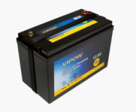 Аккумуляторная батарея Vipow LiFePO4 12,8V 100Ah(330x173x216), 14kg со встроенной ВМS платой 80A