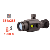 Тепловизионный прицел Dahua Thermal Scope C435, дальность 1900м, разрешение 384х288, автономность до 6ти  часов, фокус 35мм, 181×64×87 мм