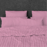 Простирадло на резинці SoundSleep Stripy Pink бязь 140х200 см (93948814)