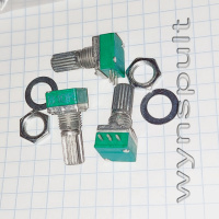 Резистор змінний RK097N 10K B10K B103 15mm рифл. 3pin