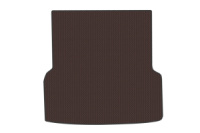 Резиновый Коврик в Багажник (Коричневый) для Mercedes EQS 2021- гг