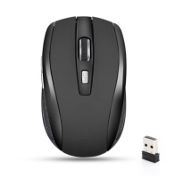 Бездротова мишка Silent Mouse 2.4G чорна