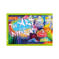 Альбом для рисования «The Art is so Different» АП-0305-1, 40 листов, скоба с перфорацией