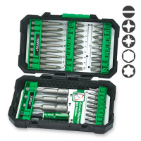 Набор бит и головок для шуруповерта 1/4« 40ед. TOPTUL GAEW4001