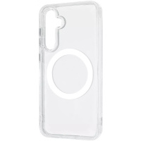 Чохол WAVE Clear (PC+TPU) with Magnetic Ring для Samsung S25 FE Прозорий