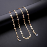 Цепочка для очков Bright and stylish 12 10306 золотистая