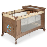 Манеж El Camino SAFE PLUS ME 1054 (stars beige)