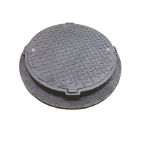 Пластиковый тяжелый люк с замком С250 (25тн)