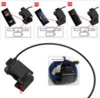 Кабель зарядки для розумного годинника: 2-pin-3mm or 4 mm 3-pin-6mm 4-pin-7.6mm D15, універсальний - купити в SmartEra - купити в SmartEra.ua