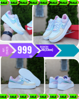 Nike Air Force 1 Shadow Білі з пудрою та блакитним