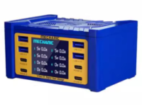 Зарядная станция с цифровой индикацией MECHANIC V-Power 8S, 4*QC3.0-, 4*PD3.1-5В3А,9В2.22A,12В1.67А. 220V/115W.114*60*84mm