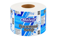 Папір туалетний Malvar макулатурний «ВЕЛЕТЕНЬ» на гільзі (77м) (7530540)