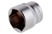 Головка шестигранная Intertool 30мм x 1/2« матовая (ET-2030)