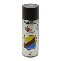 Акрилова грунтівка (грунт-спрей) Winso 450мл чорний (BLACK/RAL9005)