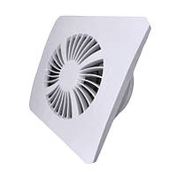 TENCE Витяжний вентилятор з решіткою, настінний  150мм   25Вт  білий