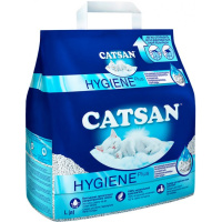 Наполнитель для туалета Catsan Hygiene plus Минеральный впитывающий 10 л (4008429130403)