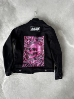 Джинсова куртка чоловіча осінь весна