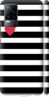 Чехол на Vivo • Черно-белые полосы 4461m-2375