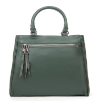 PODIUM Сумка Женская Классическая кожа ALEX RAI 8782-9 green