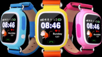 УЦЕНКА.Смарт-часы детские UWatch Q90 GPS контроль звонки сообщения SOS Wi-Fi(плохая коробка 176)