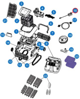 Зарядний пристрій для робота-пилососа Aquaviva 7311 Black Pearl